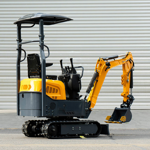 Excavadora Hidráulica de 1 Tonelada de Alta Calidad al por Mayor, Miniexcavadora Compacta de 1.2 Toneladas con Certificación CE EPA - Product Image 1