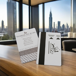 Tarjeta de PVC Personalizada con Mini Etiqueta NFC RFID, Llave Inteligente de Control de Acceso para Hoteles, Función Sin Contacto y Diseño Impreso - Product Image 3