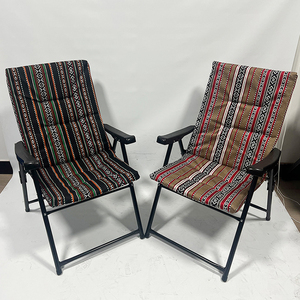 Chaise de camping pliante style Moyen-Orient en tissu doux, <span class=keywords><strong>fauteuil</strong></span> de plage – Offre Spéciale - Product Image 4