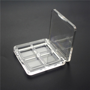 En stock, directo de fabricante, estuche de acrílico cuadrado transparente rosa de 4 colores para sombras de <span class=keywords><strong>ojos</strong></span>, tipo bandeja DIY para animales, de repuesto. - Product Image 5