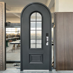 Designs de portes principales indiennes, portes doubles, derniers designs de portes principales 2026, arche, artisanat exquis, personnalisable, villa de luxe, maison - Product Image 2