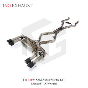In acciaio inox valvola di scarico silenziatore Catback per <span class=keywords><strong>BMW</strong></span> X5M X6M <span class=keywords><strong>F85</strong></span> F86 4.4T con parti di tubo di tornitura automatica di alta qualità - Product Image 3