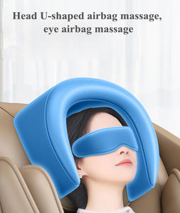 VCT Ganzkörper Schwerelosigkeit Liegestuhl Wärme therapie Fuß rolle Elektrischer Shiatsu 4D <span class=keywords><strong>Massage</strong></span> stuhl Bluetooth ABS PU Leder - Product Image 6