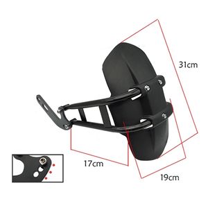 Garde-boue arrière universel pour moto, garde-boue avant, protection contre la boue, garde-boue arrière, garde-boue, pièces modifiées - Product Image 5