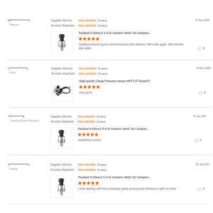 Cảm biến áp suất cảm biến nước DC 5V, G1/8 "0-3.4 Mpa cho gas dầu máy chất lỏng - Product Image 5