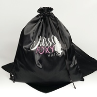 YCX luxe Logo personnalisé bijoux cordon Satin soie pochette Satin doublure Satin parfum fête cadeau sacs à cheveux