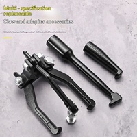 Ensemble de tire-mâchoires à glissière 12-en-1 |   Kit de réparation automobile pour moyeu, roulement, engrenage et extracteur d'essieu, débosselage, robuste, 23 pièces