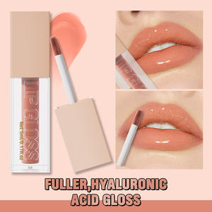 OEM 8 สีมินิลิปกลอสฉลากส่วนตัวอินทรีย์เคลือบเงาเปลือยชิมเมอร์กันน้ําแร่ 5 มล. แก้วลิปตามินิเรตเหลว - Product Image 3