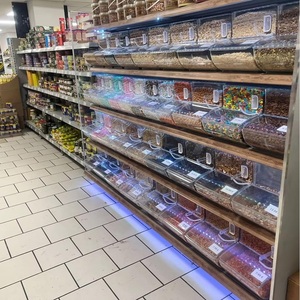 <span class=keywords><strong>Ecobox</strong></span> de Gran Capacidad con Cuchara, Recipiente de Plástico para Alimentos Secos a Granel, Cereales, Dulces - Product Image 3