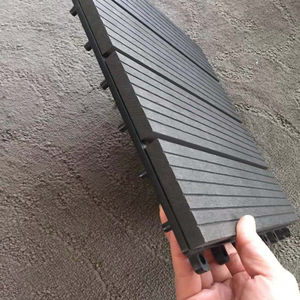 بلاط الأرضيات من الخشب البلاستيكي المتشابك المركب للفناء والأرضيات في الهواء الطلق 12X12 بوصة من WPC - Product Image 5