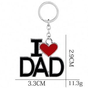 I <span class=keywords><strong>regali</strong></span> per la festa del papà della 2022 mamma adorano il regalo personalizzato per portachiavi in smalto mamma - Product Image 3