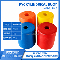 Bouée ronde en PVC durable avec trou pour corde, couleurs personnalisables, adaptée aux environnements marins.
