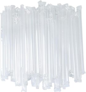 Pailles jetables en plastique pour Bubble Tea, Smoothies, Milkshakes et Boissons Boba - Product Image 1