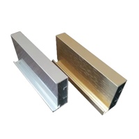 Profilé en aluminium sur mesure 20x20 pour verre extrudé et profilé en Z pour entreprise