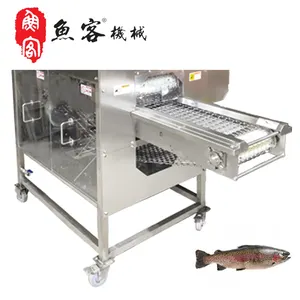 High Pressure Water Scaling Machine Fish Scale Remover Fish Processing Cleaning Machine for Salmon Tilapia with CE