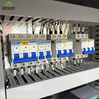 Boîtier de commande VFD personnalisé en acier inoxydable de 1,5 kW à double ventilateur pour systèmes de ventilation et d'élimination des poussières en atelier industriel