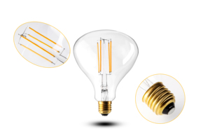 Lampe à filament vintage de grande taille 5W 2200K chaude <span class=keywords><strong>E27</strong></span> <span class=keywords><strong>Ampoule</strong></span> décorative à <span class=keywords><strong>ampoule</strong></span> LED edison de grande taille - Product Image 6