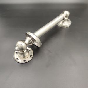 Barres de poignée de maintien en acier inoxydable au design moderne, rail de sécurité mural coudé pour toilettes avec finition brosse pour salle de bain <span class=keywords><strong>douche</strong></span> - Product Image 4