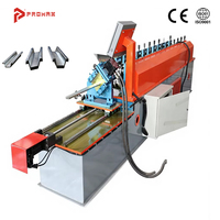 Machine de profilage de canaux Omega standard européenne, machine de fabrication de profilés en forme de chapeau pour la construction de plafonds en plaques de plâtre