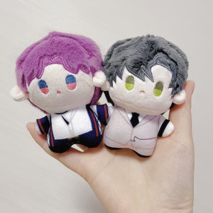 1 pièce, faible MOQ, poupée en peluche super douce brodée en coton PP de 10 cm, jouet en peluche Kpop, porte-clés - Product Image 2