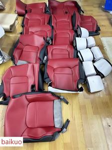 Funda de Asiento de Coche Personalizada para <span class=keywords><strong>Toyota</strong></span> Corolla 2014-2026, 5 Plazas, Piel Sintética, Juego Completo - Product Image 2