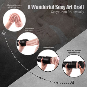 เครื่องช่วยตัวเองสำหรับผู้ชายที่สำเร็จความใคร่ด้วยตนเองของเล่นทางเพศซิลิโคนที่มีคุณภาพสูงสำหรับผู้ชาย - Product Image 4