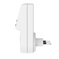 Temporizador Digital Wattsave para el Hogar, 230V 10A, Enchufe con Temporizador, Programación Diaria/Semanal, IP22, CE, Resistente al Agua, Portátil