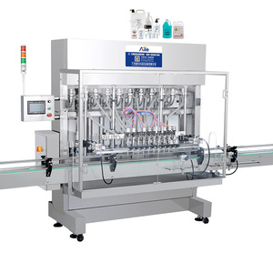 Tự động 1 2 4 6 8 10 điền đầu chất lỏng cơ thể rửa chất tẩy rửa chất tẩy rửa dầu gội chai điền đóng nắp ghi nhãn dây chuyền sản xuất - Product Image 1