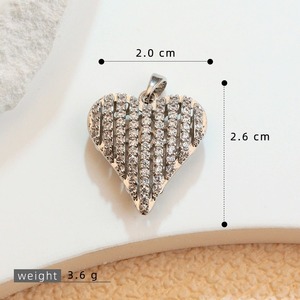 ACME Messing-Kupfer-Herzanhänger-Halsketten – heiß begehrt, Großhandel, direkt ab Werk, anpassbar, verschiedene Ausführungen, Damen-Modeschmuck - Product Image 3