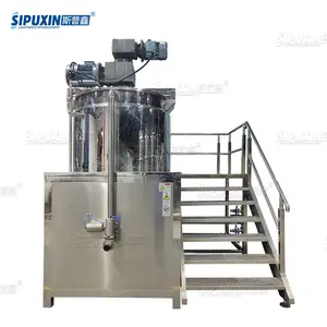 Высокоскоростной смесительный бак SPX с гомогенизатором для производства жидкого моющего средства