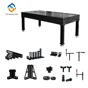 工厂FDT焊接工作台Q355钢氮化处理D28/D16孔径1000x2000mm焊接定位 - Product Image 5