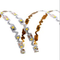 Configuration en forme de S, flexibilité extrême, courbure répétée, profil en aluminium parfait, boîte de plafond souple, éclairage LED à bande