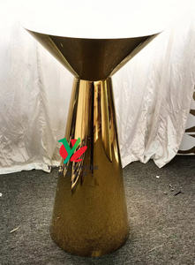 Decorate Gold Slim Party Event <strong>Wholesale</strong> <strong>Cocktail</strong> <strong>Tables</strong> - Product Image 5