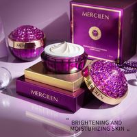 Crème pour le visage anti-taches de rousseur Blanchiment de la peau Éclaircissant Dissolvant de taches brunes Hyaluronate de sodium crème blanchissante