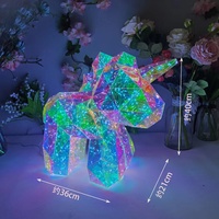 Chaque amour nouveau produit préservé rose fleur éternelle couleur magique ours coloré pour décor cadeau