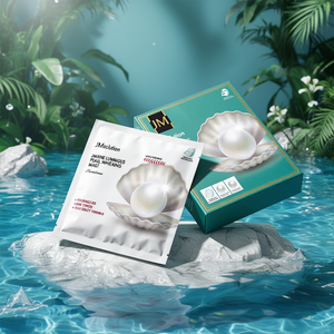 Mascarilla Facial Blanqueadora JMsolution Marine Luminous Pearl, Paquete de 5, Iluminadora para Todo Tipo de Piel, Fórmula K-Beauty - Product Image 3