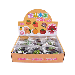 Nuevo Juguete Antiestrés de TPR con Forma de Mangostán Fluido Morado de 6.5cm para Niños y Adultos, para Mejorar el Estado de Ánimo, Souvenir - Product Image 4