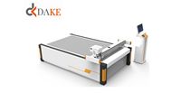 Plotter de Corte Digital de Cama Plana 1625, Cortadora Automática de Papel con Cuchilla Oscilante para Cartón, Cartón Gris y Cajas de Cartón