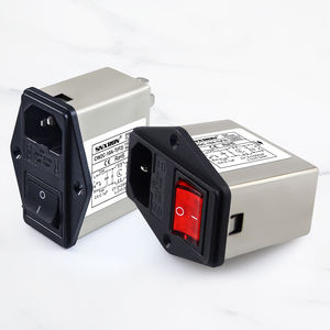 Filtre d'alimentation IEC CW2C-3/6/10A-T(F2) interférence médicale 220V double prise d'assurance commutateur trois-en-un double assurance AC - Product Image 6