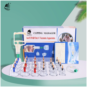Вакуумные банки Baoyi 24 чашки/набор терапевтических банок хиджама Kangzhu 6 чашек для массажа тела - Product Image 3
