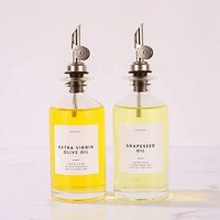 Bec verseur automatique de distributeur d'huile d'olive pour bec verseur d'alcool balistique becs verseurs de bouteille d'alcool verseurs en acier inoxydable verseurs d'or