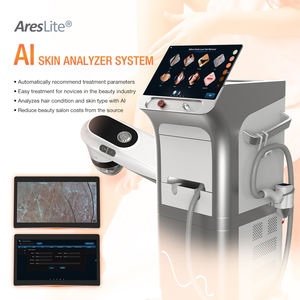 Machine professionnelle d'épilation au laser à diode pour usage commercial, garantit des résultats permanents sans <span class=keywords><strong>douleur</strong></span> avec refroidissement par IA et DCS. - Product Image 2