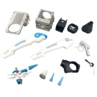 Pièces moulées par injection personnalisées, pièces automobiles en plastique ABS multi-types, finition polie multi-cavités, impression de logo personnalisée TLM