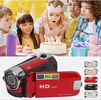 Kamera Video HD 2.4 Inci HD 1080P Kamera Video Digital LCD 24MP 16x Zoom DV AV MicroSD 90 Sudut Lebar Kamera DVD