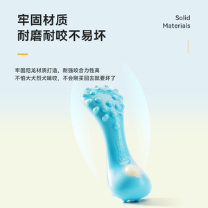 EETOYS ของเล่นเคี้ยวสำหรับสุนัข รสเบคอน ของเล่นสำหรับสุนัขขนาดกลาง - Product Image 4