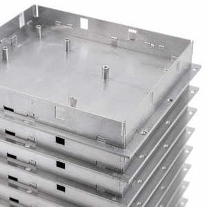 Plateau de châssis en aluminium sur mesure avec bride de montage pour boîtier électronique, base en tô<span class=keywords><strong>le</strong></span> OEM - Product Image 1