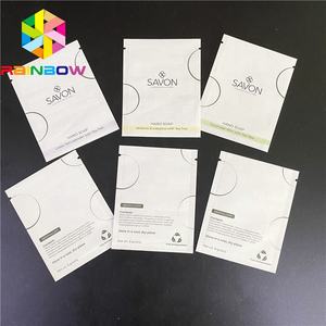 Stampa digitale <span class=keywords><strong>di</strong></span> <span class=keywords><strong>Carta</strong></span> Biodegradabile <span class=keywords><strong>Bustine</strong></span> per Sapone per Le Mani Compostabili Sacchetti <span class=keywords><strong>di</strong></span> <span class=keywords><strong>Carta</strong></span> Logo Personalizzato MOQ Basso Accettato - Product Image 2