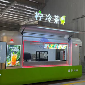 Chariot alimentaire extérieur attrayant en forme de capsule, idéal comme chariot alimentaire personnalisé pour les promotions commerciales - Product Image 1