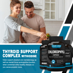 Suplemen herbal natrium tembaga Chlorophyllin OEM kapsul hijau <span class=keywords><strong>chlorophyll</strong></span> - Product Image 5