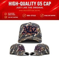 Gorras de Béisbol Personalizadas OEM ODM Mago 31 con Chip NFC, Gorras de Gamuza con Logotipo Personalizado, Gorra G5 31 Hats Cristal Negra